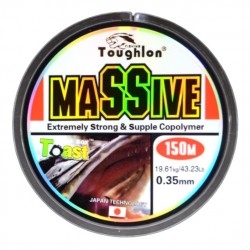 Рибальська волосінь, Toughlon Massive, 150м, перетин 0.35мм